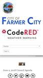 Mobile Screenshot of farmercityil.org